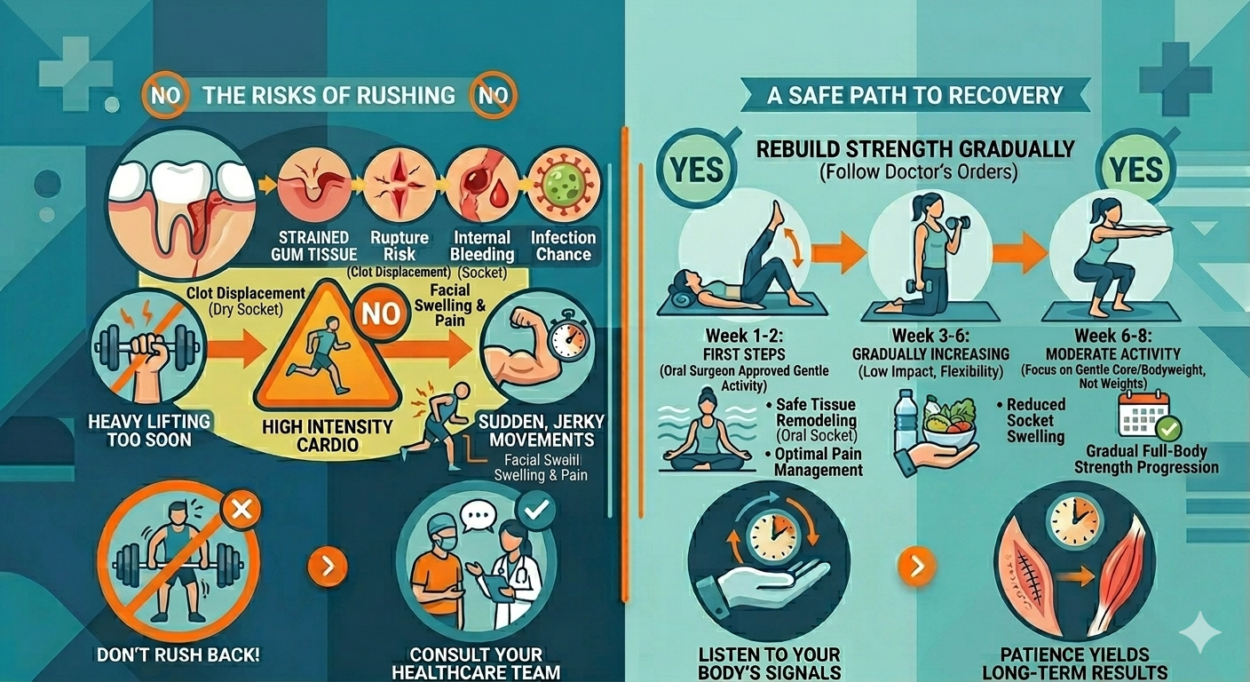 Featured image for “Gym Rats Beware: Why Rushing Your Workout Could Cause a Surgical Setback”